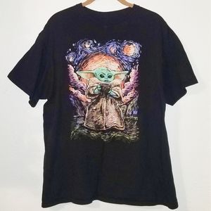 Star Wars The Mandalorian The Child Starry Night